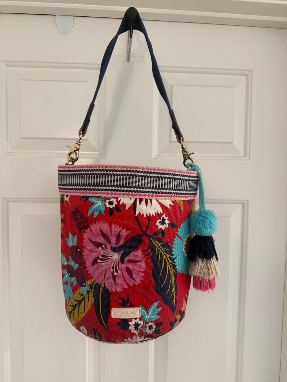 Spartina 449 Little Bermuda Boho Bucket with Tassle